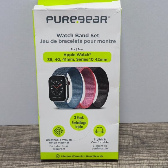 Pure.Gear Other - PureGear Watch Band Set Apple Watch (38/40/41mm) Fabric